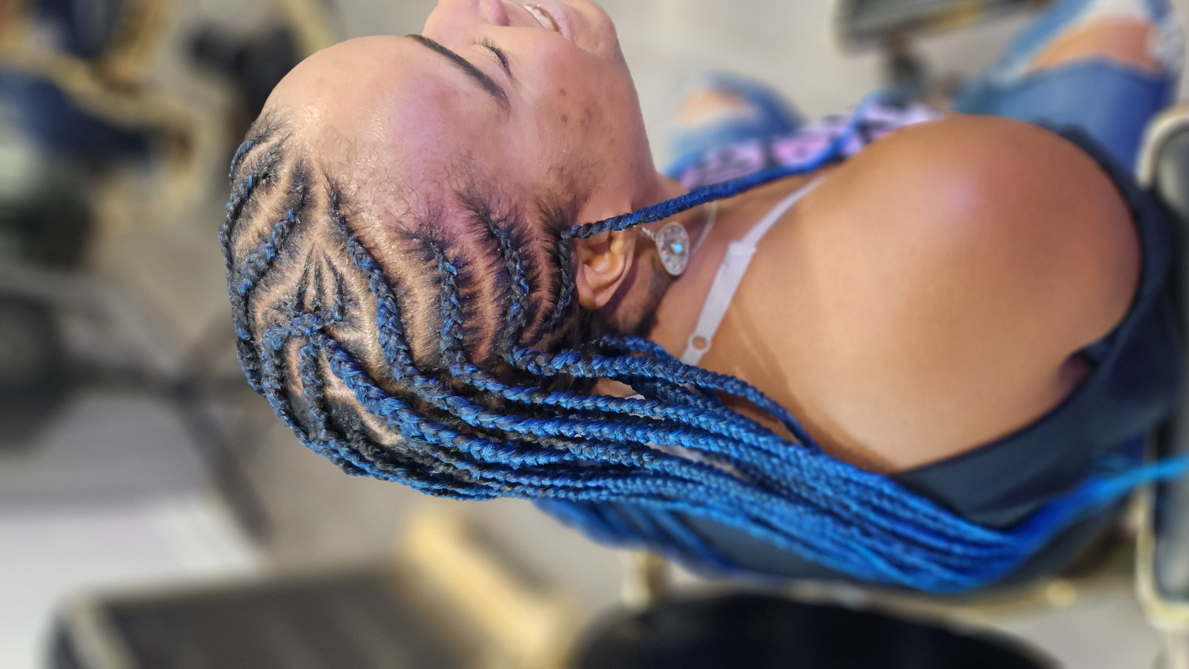 Knotless-braids photo